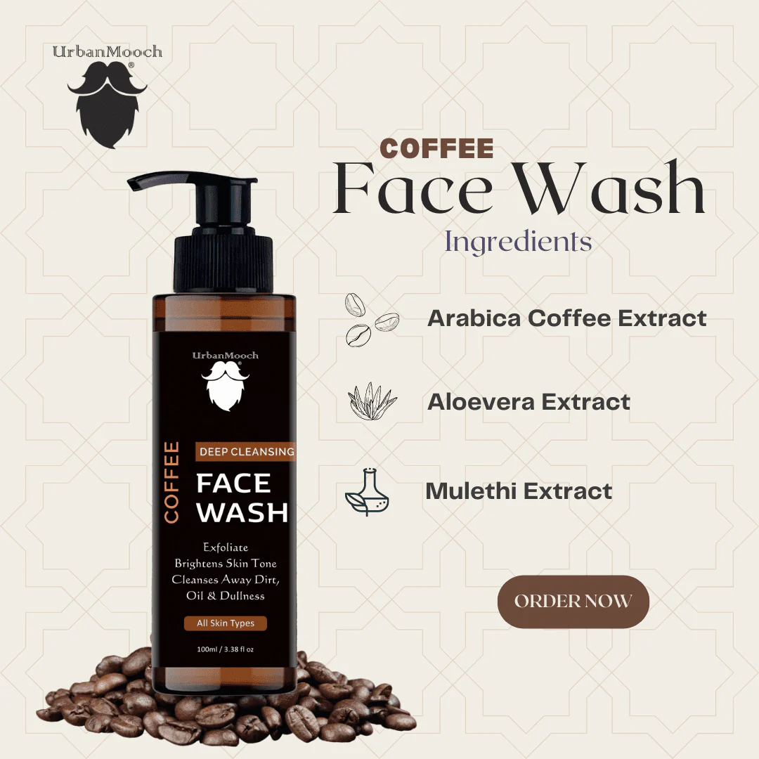 UrbanMooch Coffee Face Wash for Men - Image 4