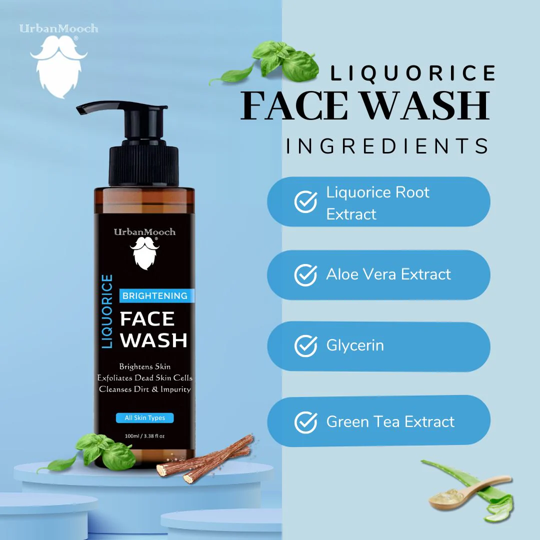 Liquorice face Wash For Brightening - Image 4