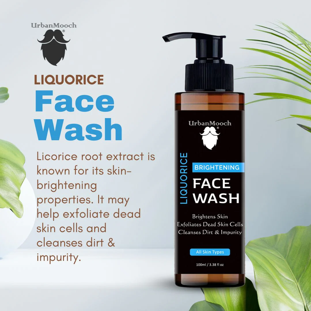 Liquorice face Wash For Brightening - Image 5