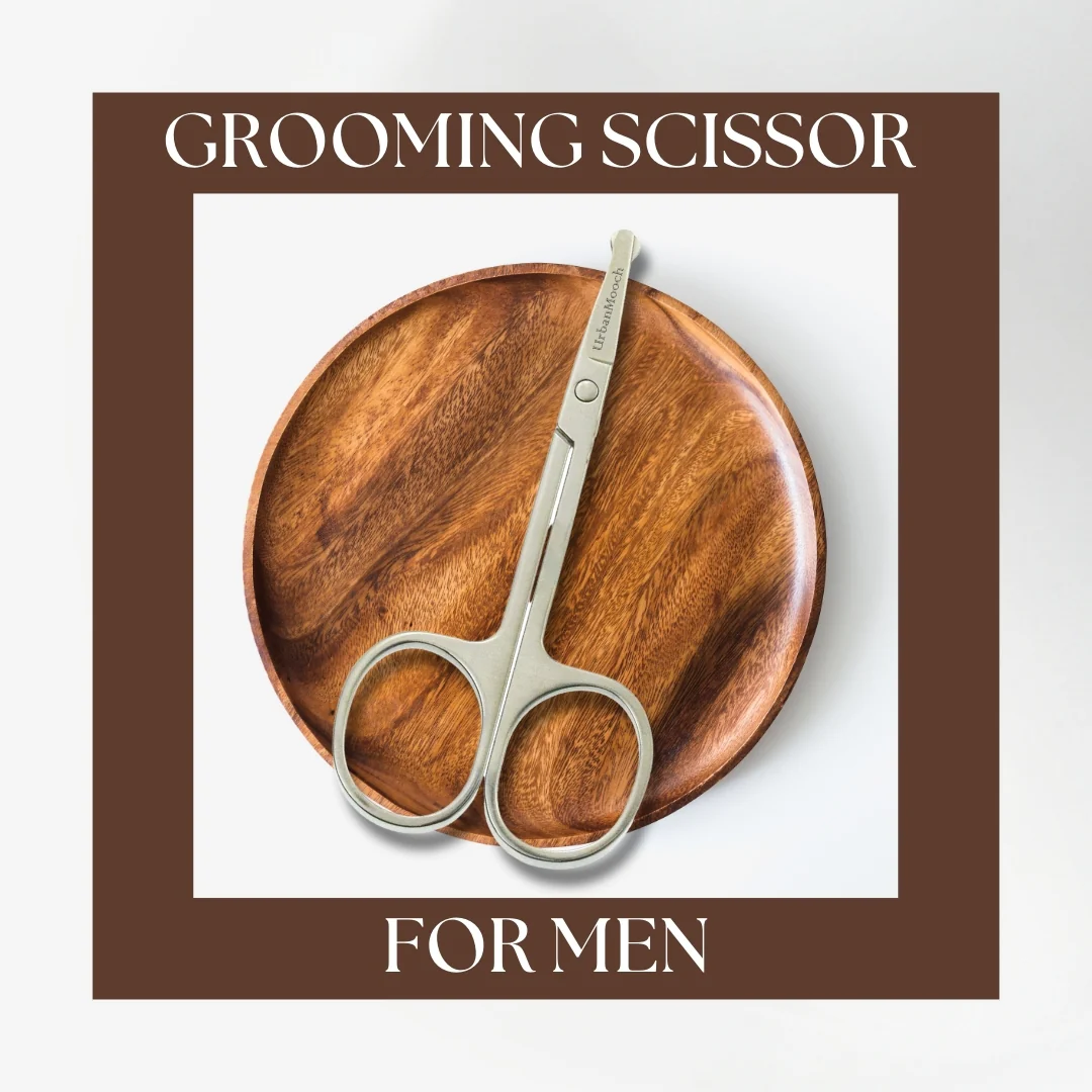 UrbanMooch Nasal Safety Personal Grooming Scissor for Nose Hair, Beard, Moustache and Eyebrow - Image 5