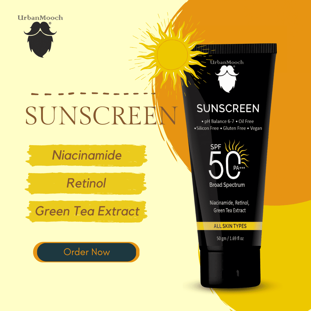 Daily Sunscreen For Men SPF 50 PA +++ | Sunscreen with Hyaluronic Acid & Niacinamide - Image 3