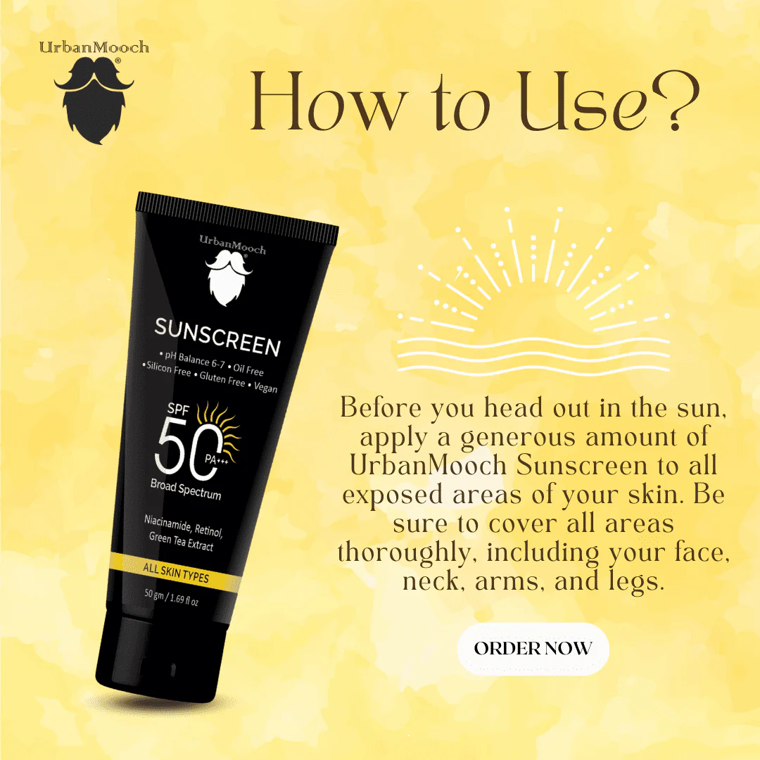 Daily Sunscreen For Men SPF 50 PA +++ | Sunscreen with Hyaluronic Acid & Niacinamide - Image 4