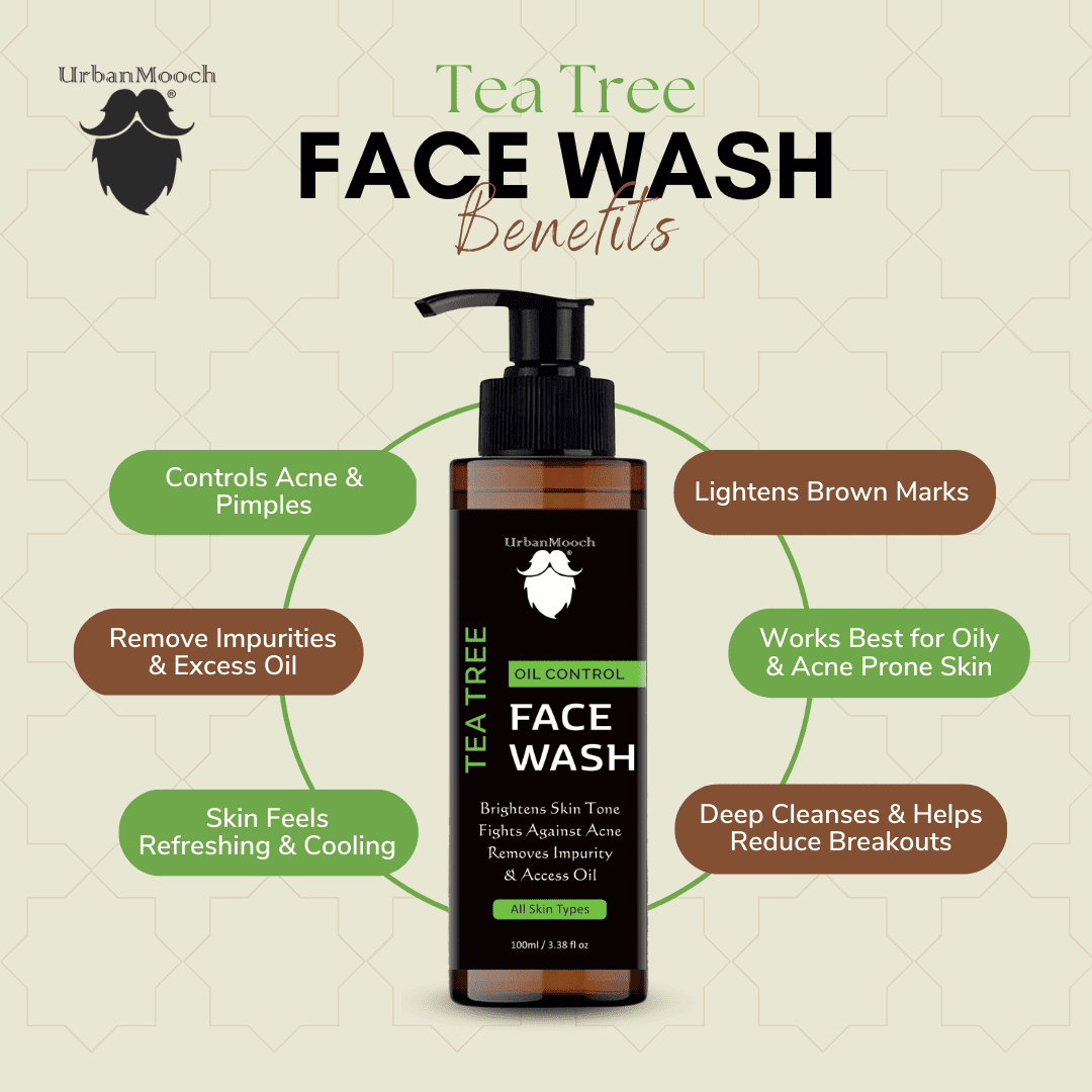 Tea Tree Face Wash for Oily Skin Control - Image 3